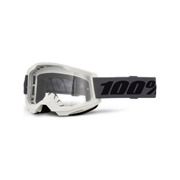100% SPEEDLAB Fahrradsonnenbrille - STRATA 2 - Grau/Weiß