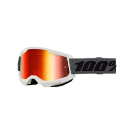 100% SPEEDLAB Fahrradsonnenbrille - STRATA 2 - Grau/Weiß
