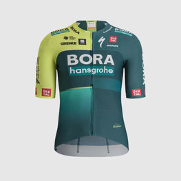 SPORTFUL Kurzarm Fahrradtrikot - BORA HANSGROHE 2024 - Hellgrün/Grün