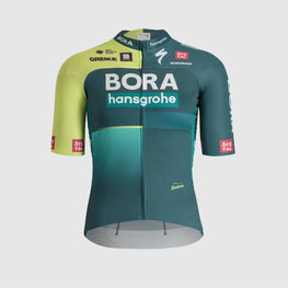 SPORTFUL Kurzarm Fahrradtrikot - BORA 2024 - Grün/Hellgrün