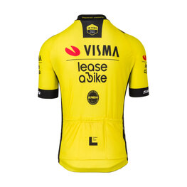 RAPIDGEAR Kurzarm Fahrradtrikot - REPLICA VISMA 2025 - Gelb