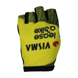 RAPIDGEAR Fingerlose Fahrradhandschuhe - VISMA TDF25 REPLICA GLOVES - Gelb/Schwarz