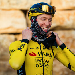 RAPIDGEAR Fahrrad-Nackenwärmer - VISMA NECK TUBE 2025 - Schwarz/mehrfarbig