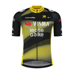 RAPIDGEAR Kurzarm Fahrradtrikot - VISMA TDF25 REPLICA JERSEY - Gelb/Schwarz