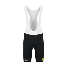 RAPIDGEAR Kurze Fahrradhose mit Trägern - VISMA TDF25 REPLICA BIBSHORT - Schwarz