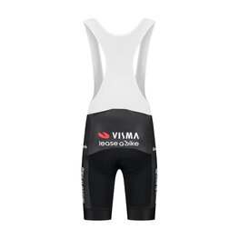 RAPIDGEAR Kurze Fahrradhose mit Trägern - VISMA TDF25 REPLICA BIBSHORT - Schwarz