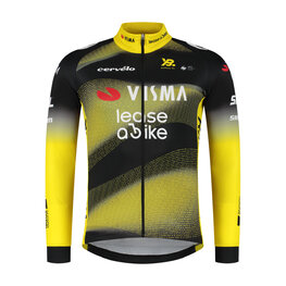 RAPIDGEAR Langarm Fahrradtrikot für den Sommer - VISMA TDF25 REPLICA JERSEY - Gelb/Schwarz
