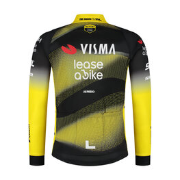 RAPIDGEAR Langarm Fahrradtrikot für den Sommer - VISMA TDF25 REPLICA JERSEY - Gelb/Schwarz