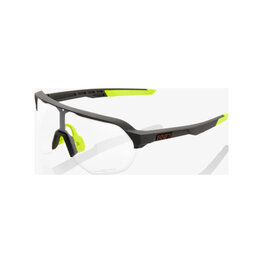 100% SPEEDLAB Fahrradsonnenbrille - S2® - Schwarz/Gelb