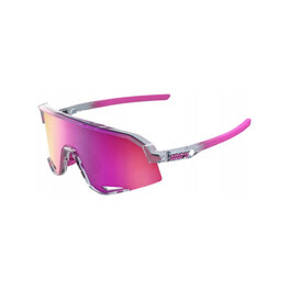 100% SPEEDLAB Fahrradsonnenbrille - SLENDALE SL - Transparent/Grau