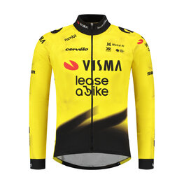 RAPIDGEAR Langarm Fahrradtrikot für den Sommer - REPLICA VISMA 2026 - Gelb/Schwarz