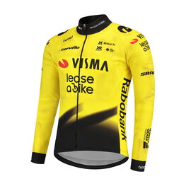 RAPIDGEAR Langarm Fahrradtrikot für den Sommer - REPLICA VISMA 2026 - Gelb/Schwarz