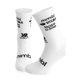 RAPIDGEAR Klassische Fahrradsocken - REPLICA VISMA 2026 - Weiß