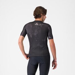 CASTELLI Kurzarm Fahrradtrikot - GIRO 108 COMPETIZIONE 3 - Schwarz