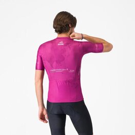 CASTELLI Kurzarm Fahrradtrikot - GIRO 108 COMPETIZIONE 3 - Lila