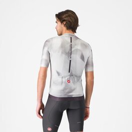 CASTELLI Kurzarm Fahrradtrikot - GIRO ESPRESSO - Grau