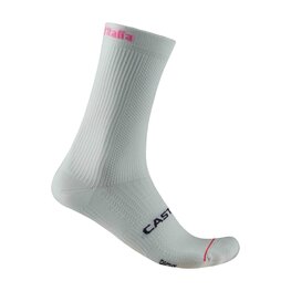CASTELLI Klassische Fahrradsocken - GIRO LOGO 18 - Weiß