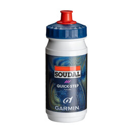 TACX Fahrrad-Wasserflasche - SOUDAL-QUICK STEP 2026 - Weiß/Blau