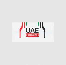 PISSEI Fahrradstirnband - UAE TEAM EMIRATES 2024 - Weiß