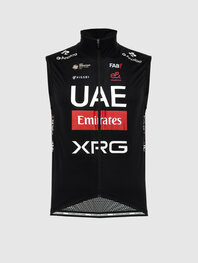 PISSEI Fahrradweste - UAE TEAM EMIRATES - XRG 2025 OFFICIAL WATERPROOF - Schwarz