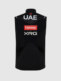 PISSEI Fahrradweste - UAE TEAM EMIRATES - XRG 2025 OFFICIAL WATERPROOF - Schwarz