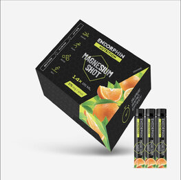 ENDORPHIN NUTRITION Ernährung für Radfahrer - BOX MAGNESIUM SHOTY ORANGE 25ml/14ks