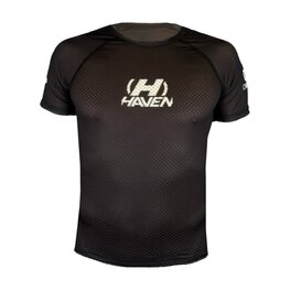 HAVEN Kurzarm Fahrrad-Shirt - DRY2SKIN KID - Schwarz