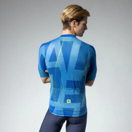 ALÉ Kurzarm Fahrradtrikot - PR-E SYNERGY - Blau