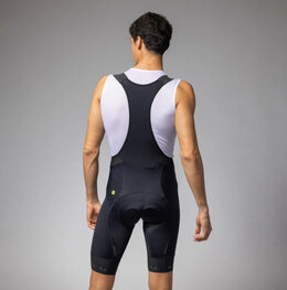 ALÉ Kurze Fahrradhose mit Trägern - STRADA 2.0 PR-E - Schwarz