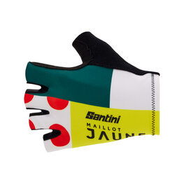 SANTINI Fingerlose Fahrradhandschuhe - TDF COMBO - mehrfarbig