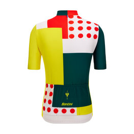 SANTINI Kurzarm Fahrradtrikot - TDF COMBO - mehrfarbig
