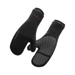 ZONE3 Langfinger-Fahrradhandschuhe - THERMO MITTS  - Schwarz