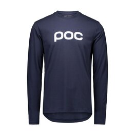 POC Langarm Fahrrad-Shirt - TEE LS - Blau