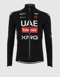 PISSEI Fahrrad-Thermojacke - UAE TEAM EMIRATES - XRG 2025 GIACCA PRIMAPELLE OFFICIAL - Schwarz