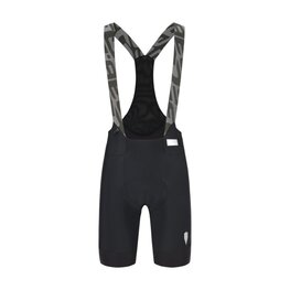 Q36.5 Kurze Fahrradhose mit Trägern - GREGARIUS PRO - Schwarz