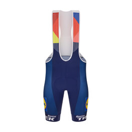 SANTINI Kurze Fahrradhose mit Trägern - LIDL TREK 2025 - Blau