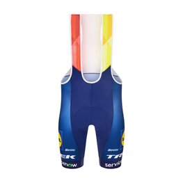 SANTINI Kurze Fahrradhose mit Trägern - LIDL TREK - BIB SHORTS