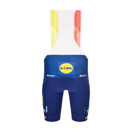 SANTINI Kurze Fahrradhose mit Trägern - LIDL TREK - BIB SHORTS