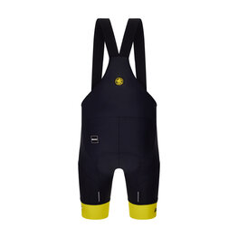 SANTINI Kurze Fahrradhose mit Trägern - TOUR DE FRANCE - BIB SHORTS - Schwarz