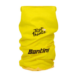 SANTINI Fahrrad-Nackenwärmer - TOUR DE FRANCE - NECK WARMER - Gelb