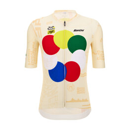 SANTINI Kurzarm Fahrradtrikot - TDF GRAND DÉPART - mehrfarbig