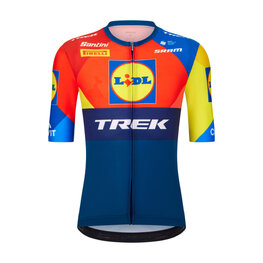 SANTINI Kurzarm Fahrradtrikot - LIDL TREK 2025 - mehrfarbig