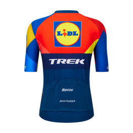 SANTINI Kurzarm Fahrradtrikot - LIDL TREK 2025 - mehrfarbig