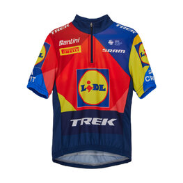 SANTINI Kurzarm Fahrradtrikot - LIDL TREK 2025 - mehrfarbig