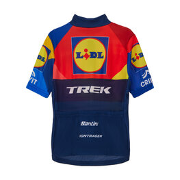 SANTINI Kurzarm Fahrradtrikot - LIDL TREK 2025 - mehrfarbig