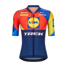 SANTINI Kurzarm Fahrradtrikot - LIDL TREK 2025 - mehrfarbig