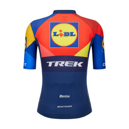 SANTINI Kurzarm Fahrradtrikot - LIDL TREK 2025 - mehrfarbig