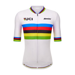 SANTINI Kurzarm Fahrradtrikot - UCI WORLD CHAMPION - mehrfarbig