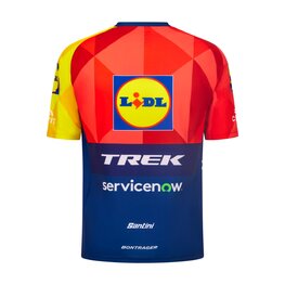 SANTINI Kurzarm Fahrrad-Shirt - LIDL TREK - TECHNICAL T-SHIRT