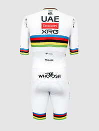 PISSEI Fahrrad-Unteranzug - TADEJ POGACAR WORLD CHAMP ROAD - Weiß